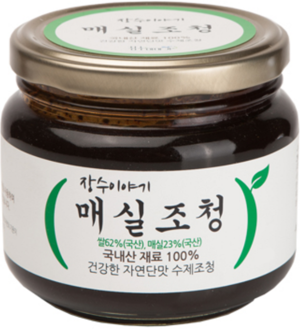 장수이야기 매실조청, A 일반포장, 1개, 280g