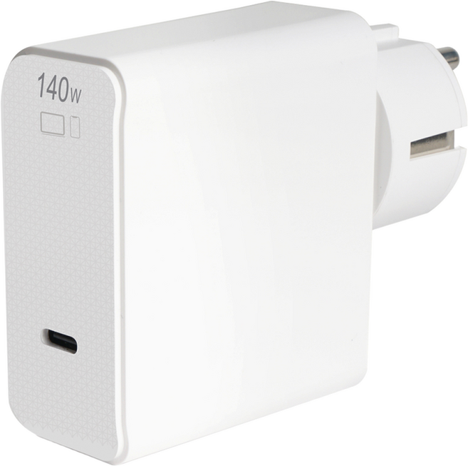 노트킹 GaN 140W 초고속 충전기 | 초소형 USB-C PD 3.1 접지형 1포트 어댑터 | Cypress 칩셋 탑재 | 맥북 프로 게이밍 노트북 완벽 호환 NK140GC1, 1개