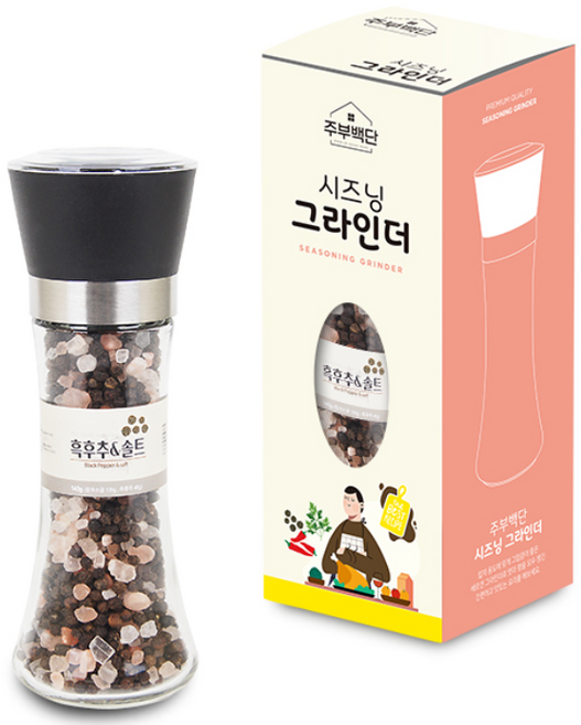 주부백단 직접 갈아쓰는 시즈닝, 140g, 1개