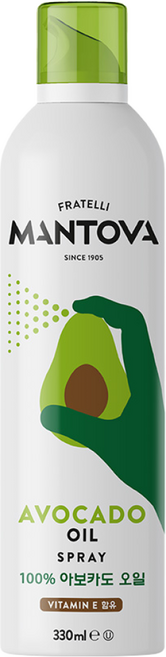 만토바 아보카도 오일 스프레이, 330ml, 1개