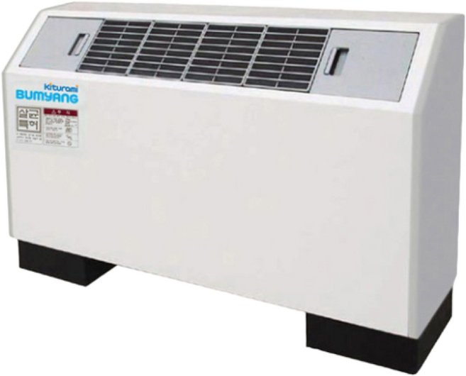 귀뚜라미범양냉방 팬코일 유니트 유닛 상치경사토출형 FC-K33좌배관