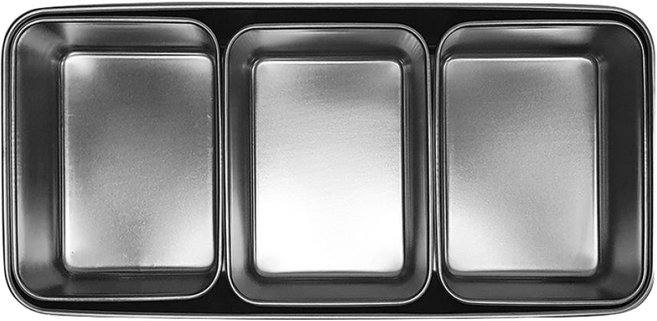 스텐 분리형밧드 3칸 세트 용기 양념통 캐니스터 용기 보관 가니쉬케이스 소분 바트, 1개