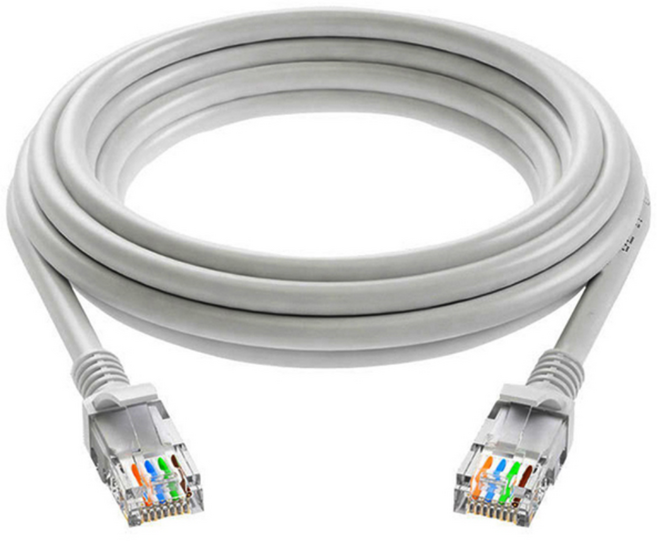 메타콤 CAT.6 UTP 랜선 초고속 기가 랜케이블, 50m, 1개