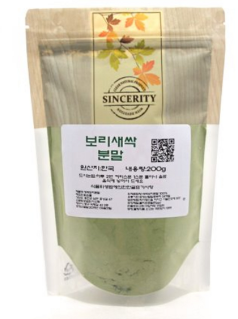 다소목 (국내산)보리새싹분말 400g (200g+ 200g), 200g, 1개