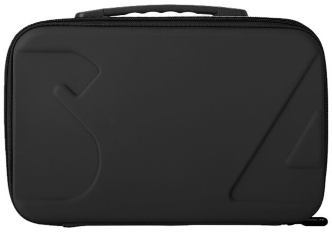 써니라이프 DJI 오즈모 액션6/5 프로/4/3 어드벤처콤보 케이스 액션캠 보호 카메라 수납 가방 액세사리, 블랙