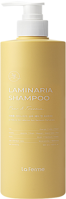 라페름 라미나리아 샴푸 페어 앤 프리지아향, 500ml, 1개