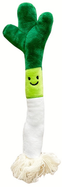 귀여운 대파 모양 반려동물 놀이용 봉제 토이, 1개, 대파모양