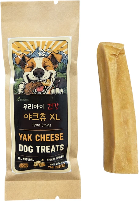 펫루트 우리아이 프리미엄 오래먹는 건강간식 히말라야에서 온 야크치즈 야크츄, 1개, 170g, XL - 쿠팡