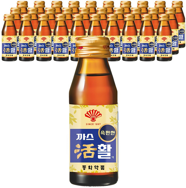 동화약품 부채표 까스활 소화제, 75ml, 40개