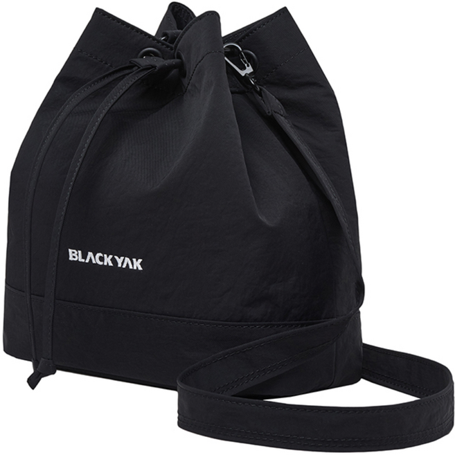 블랙야크 크로스백 여성 여행용 캐주얼 버킷 쇼퍼 에코백 미니 보조 등산가방 루클라숄더백A, BLACK
