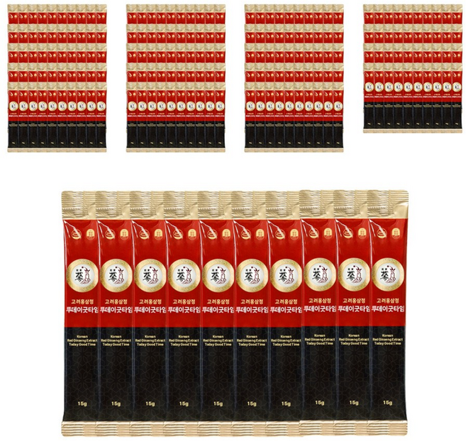 풍년보감 고려홍삼정 진액 투데이굿타임 홍삼스틱 15g x 300포 벌크포장, 4.5kg, 1개