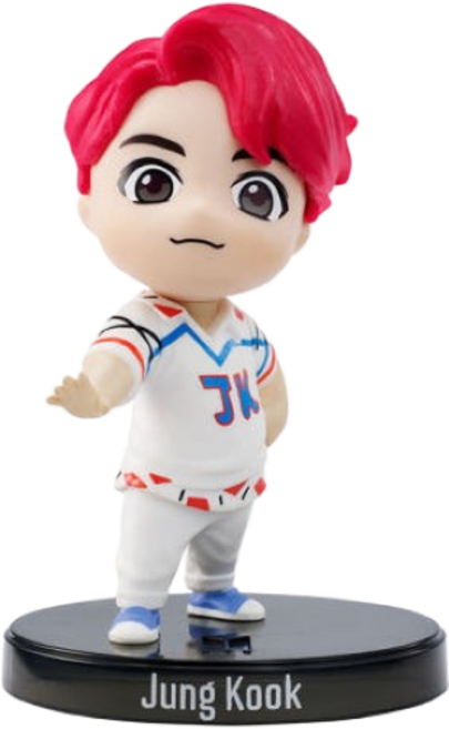정국 방탄소년단 피규어 BTS 미니 피규어 컬렉션 장식용 아트토이, 1개