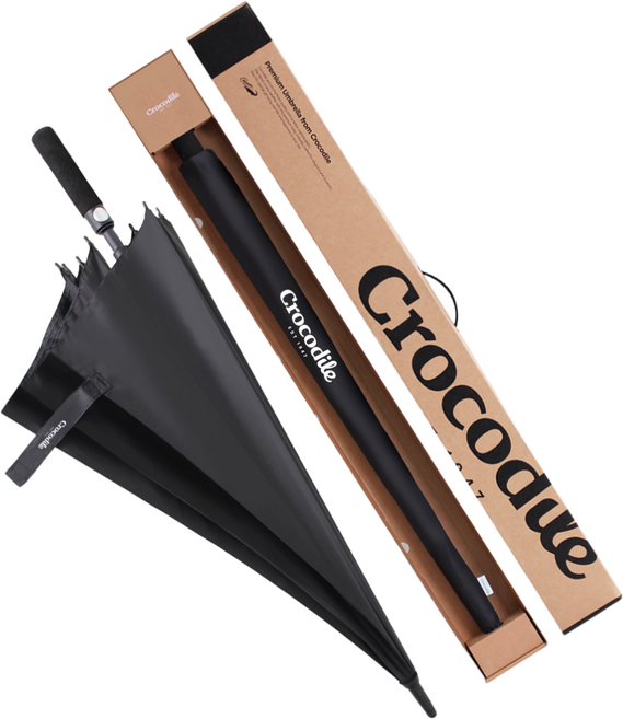 크로커다일 75 골프 의전 초대형 선물 케이스 판촉 장우산