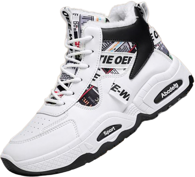 ANYOU 남성 캐주얼 스니커즈 키높이 운동화 기모신발 워커부츠