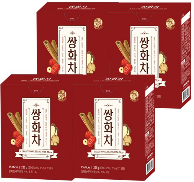 송원 쌍화차, 15g, 15개입, 4개