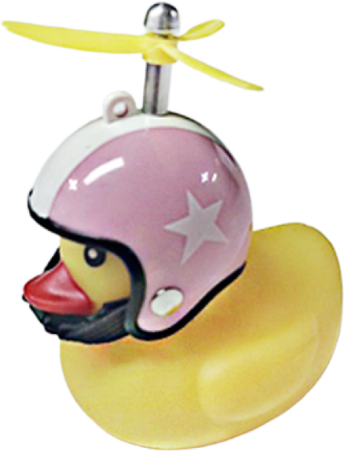 러버덕 풀세트 41종 오리벨 후미등 바이크 자전거 오토바이후미등 헬멧 프로펠러 어린이집 유치원 생일답례품, 43.핑크스타덕, 1개