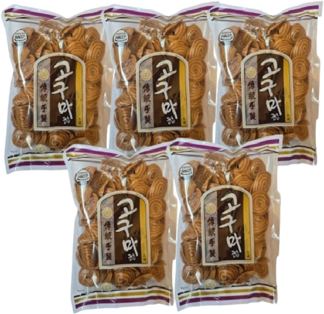 태광제과 고구마형, 135g, 5개