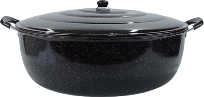 우성 은항균 튀김솥 28~65cm 마블코팅 업소용 튀김냄비 (+행주), 60cm, 1개