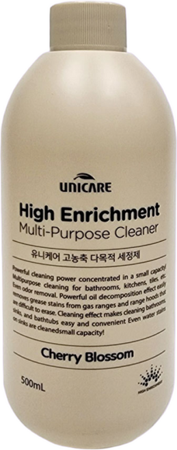 유니케어 고농축 세정제 500mL F, 1개