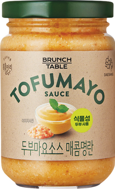 복음자리 두부마요소스 매콤명란, 190g, 1개