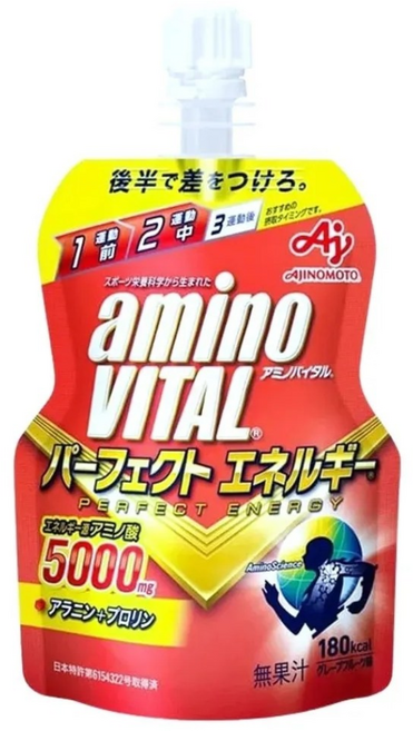 아미노바이탈5000 퍼펙트 에너지젤 드링크 130g 12팩, 2세트