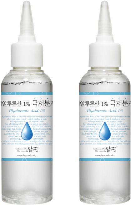 맑을담 극저분자 히알루론산 원액 100ml 1+1, 1개