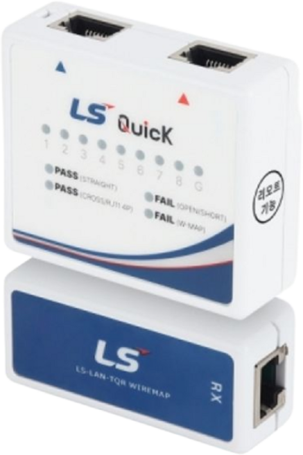 LS전선 LS-LAN-TQR Quick 랜 테스터+리모트 유닛, 1개, 상세페이지 참조
