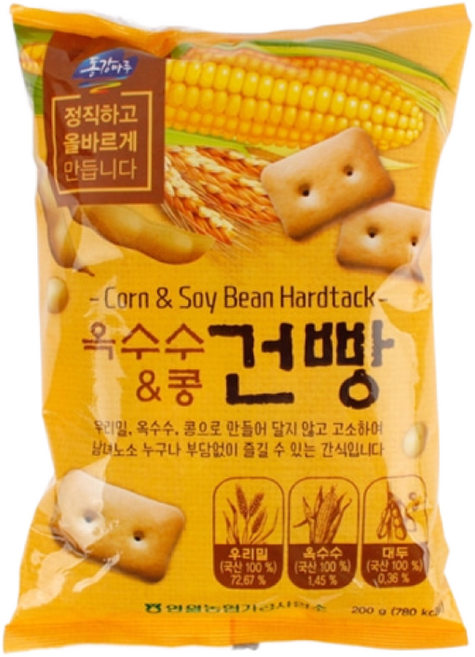 영월농협 동강마루 옥수수콩 건빵, 5개, 200g