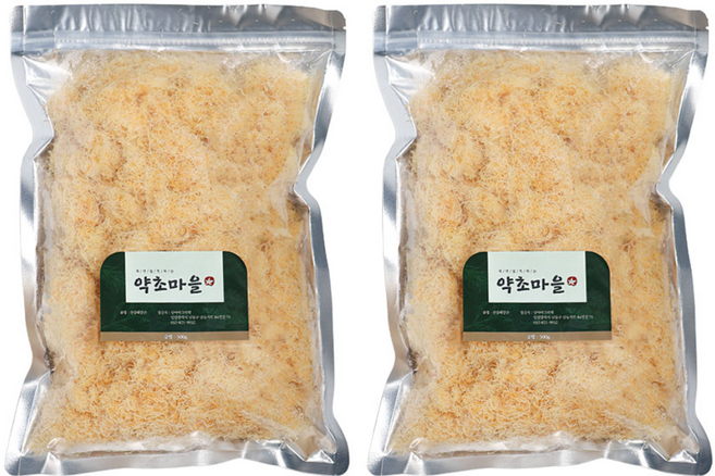 헬스루트 천종 산삼배양근 생물 생체 생채1 Kg (500 g 2 팩), 2개