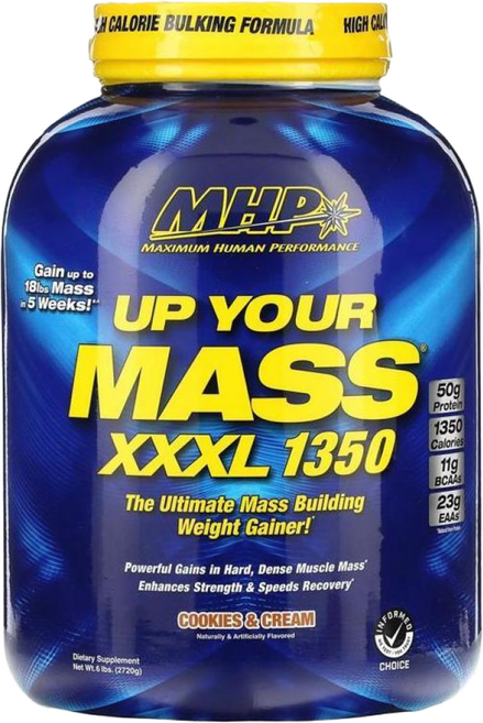 MHP 업 유어 매스 XXXL 1350 쿠키 크림맛 2.720kg, 2.72kg, 1개