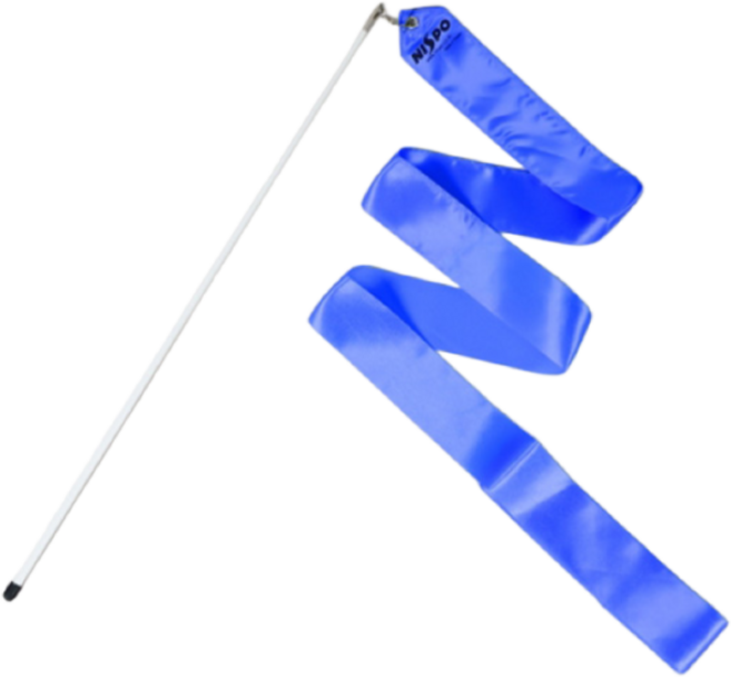 니스포 리듬체조 리본 블루 (파란색/BLUE) 4m