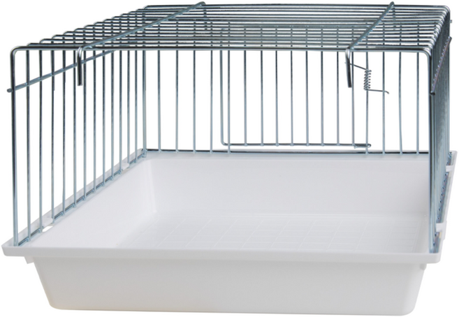 외부 다용도 발코니 앵무새 용품 새 목욕통 모이통 욕조통, 1개, 하이