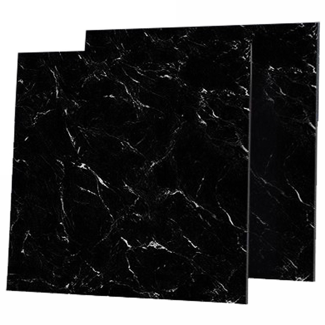 Fowod 붙이는 데코타일 접착식 정사각 장판 셀프시공 457X457mm 두께1.8mm, 접착식바닥B06, 48개