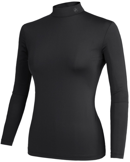 [투엘라] 여성 반폴라 긴팔 티셔츠_쿨블리 스포츠 아웃도어 골프 이너 레이어드 스판 긴팔티