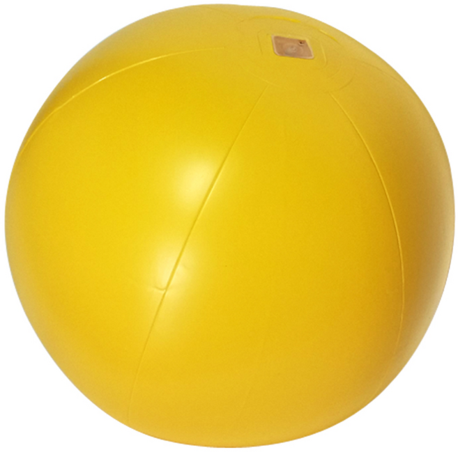 샤니볼3 야광 LED 비치발리볼 소프트 에어 볼, 샤니볼 A (노란색볼), 1개