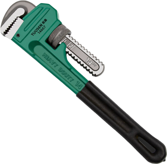 스톰가드 세면대 파이프렌치 수전공구 싱크대교체 사이즈별, 1개