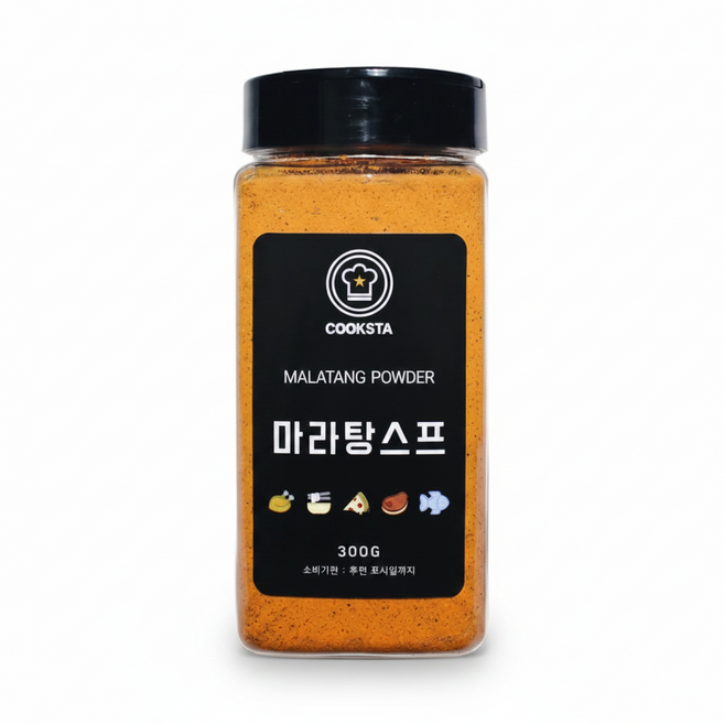 [쿡스타] 마라탕스프 - 집에서도 마라맛 그대로, 300g, 1개