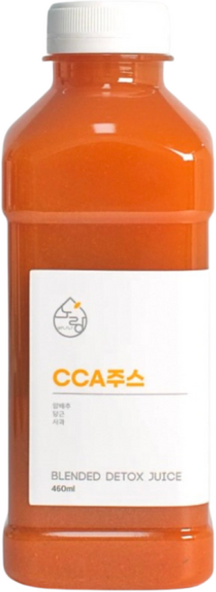 노랑바나나 CCA 주스 100% 착즙 생즙 | 당근 양배추 사과 속편한 밸런스 루틴, 5개, 460ml