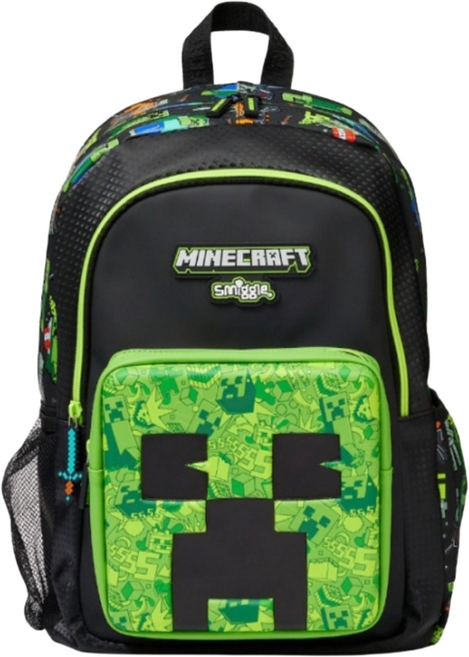 스미글 Smiggle 마인 크래프트 책가방(+사은품 키링) 호주정품 RRG6