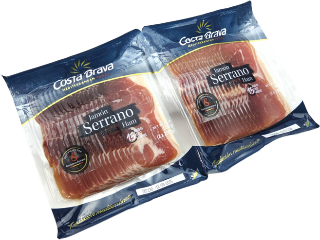 <식자재랜드>코스트코 코스타 브라바 하몽 세라노 슬라이스 250g2개 하몽 샌드위치햄, 2개, 25.5g