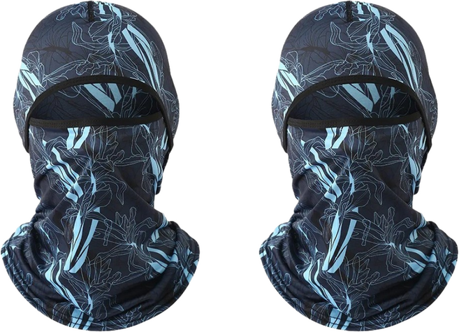 쿨 바라클라바 멀티스카프 여름 자외선차단 자전거, 플라워, 1개