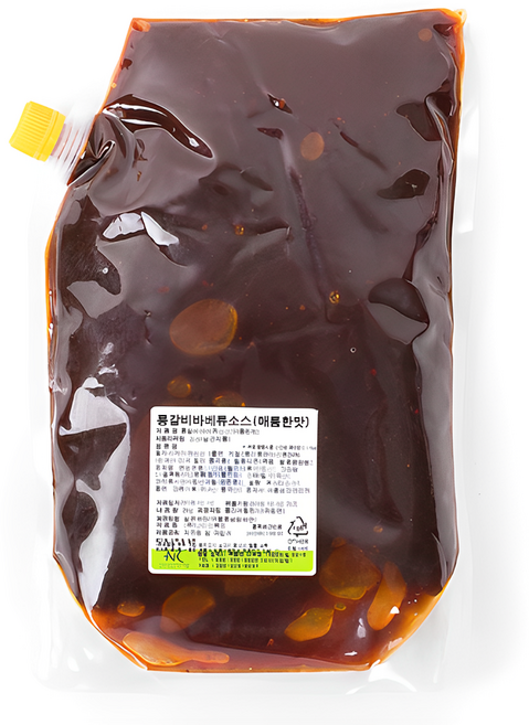 나이스 통갈비바베큐소스(매콤한맛)2kg, 1개, 2kg