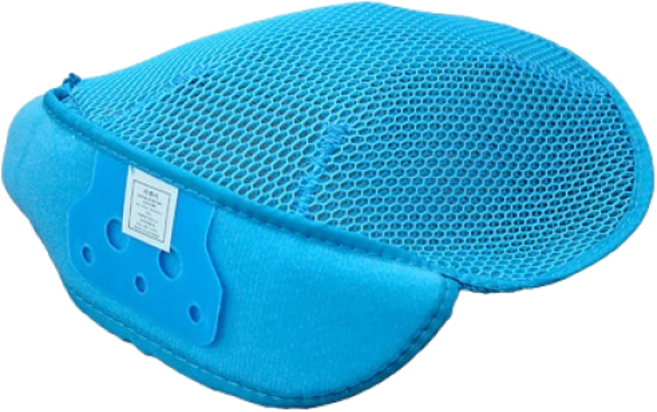 국제 세이프티 시원이 안전모 땀받이내피, FREE, 블루, 1개