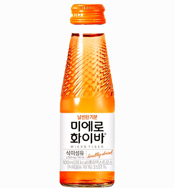 현대약품 신포장 미에로화이바100ml 10병 식이섬유 음료, 100ml