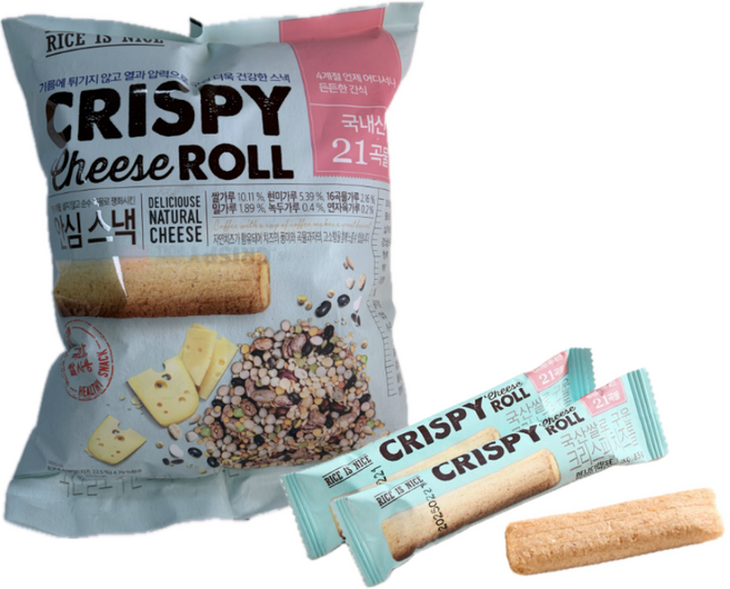 유통기한 임박 2026.06.09 국산쌀로구운크리스피치즈롤, 150개, 8.5g