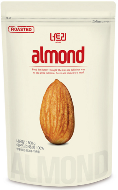 너트리 볶음 아몬드, 500g, 1개