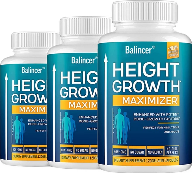 키높이 천연보충제 뼈의 강도를 높여주고 뼈의 성장을 촉진시켜주는 키성장 촉진제, 1박스, 120정 - 쿠팡