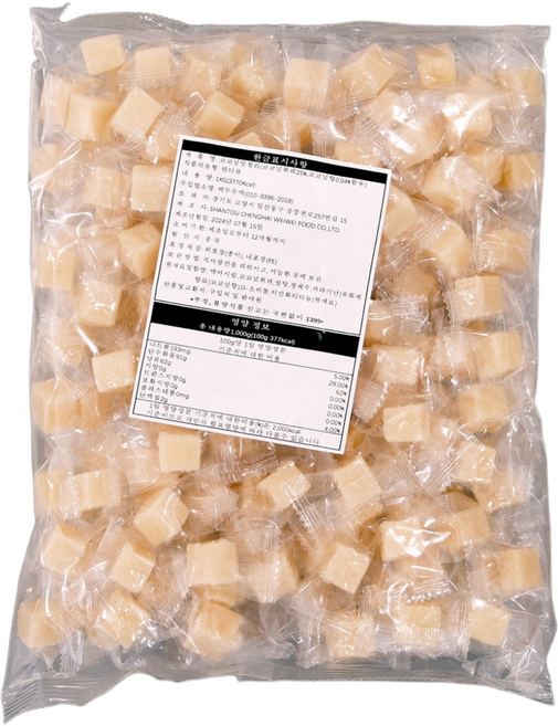 까먹는 젤리 / 코코넛 맛, 1개, 1kg