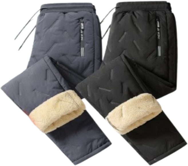혹한기 따뜻한 양털안감 방풍 방수 보온 패딩 방한바지