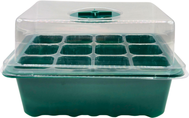 모종 플러그트레이 12구 그로단 육묘상자 통풍형 모종판 상토 씨앗 기르기, 1개